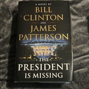 The President Is Missing Hardcover Book